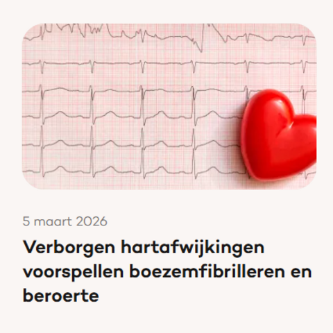 Verborgen hartafwijkingen voorspellen boezemfibrilleren